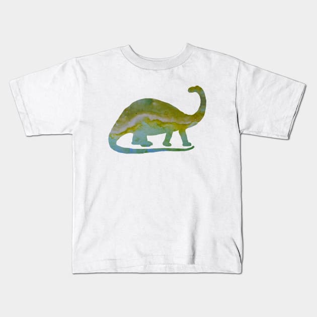 Brontosaurus Kids T-Shirt by BittenByErmines